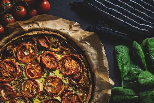 citrus fruit baked tomatoes and cheese pizza flora